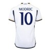 Officiële Voetbalshirt + Korte Broek Real Madrid Modrić 10 Thuis 2023-24 - Kids